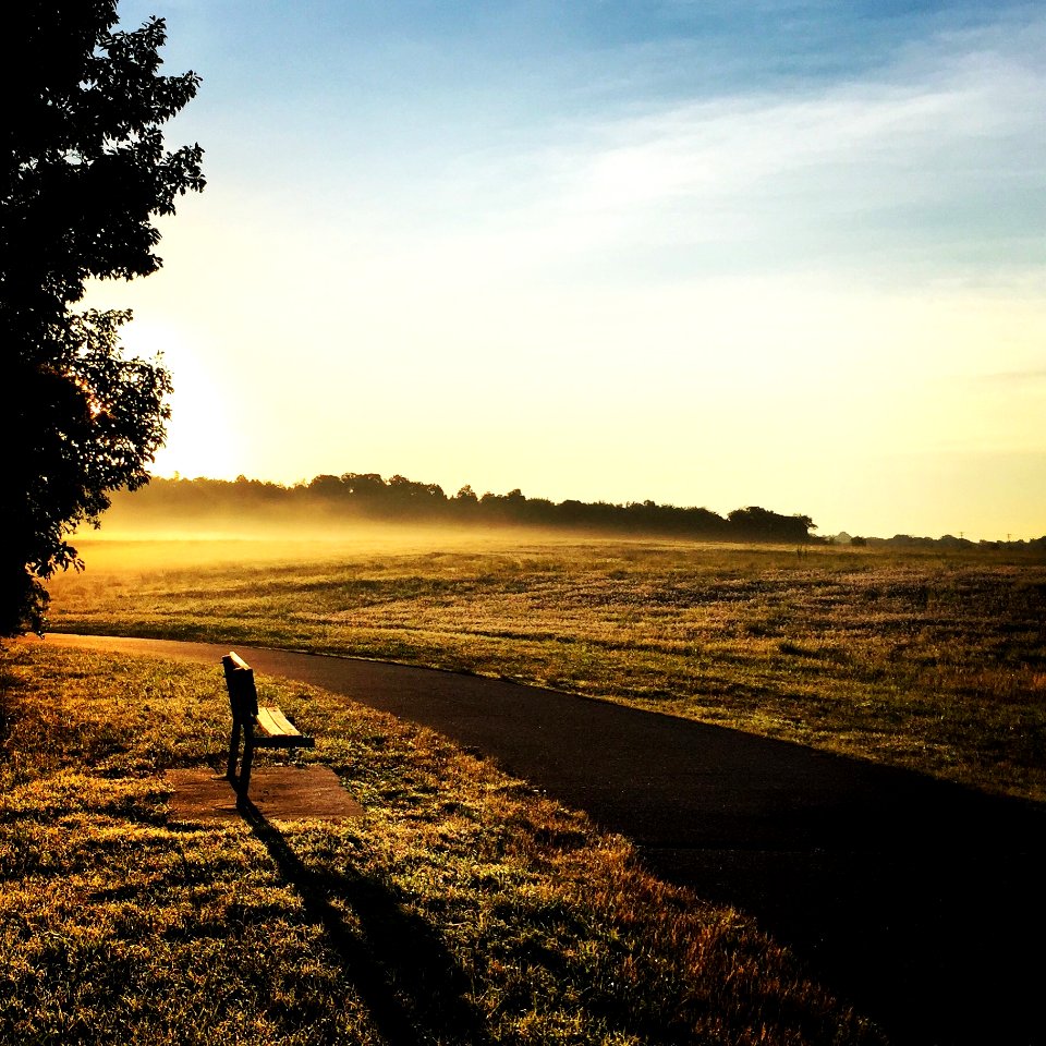 Trail running, Sunrise