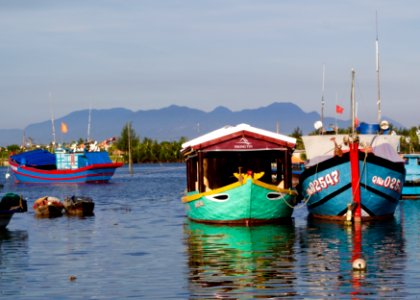 Vietnam, Hi Anand, Trawler photo