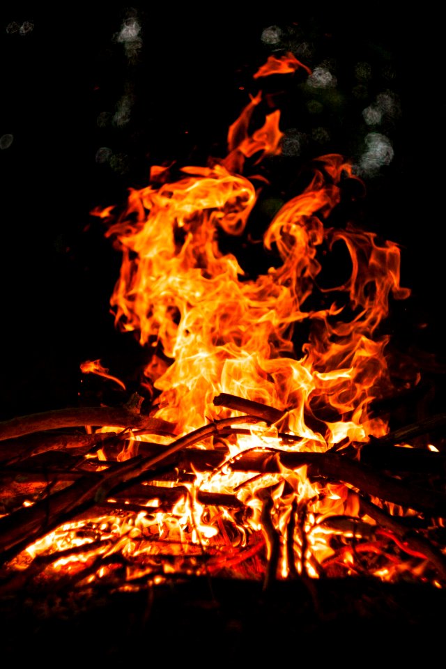 Burning, Nature, Fire