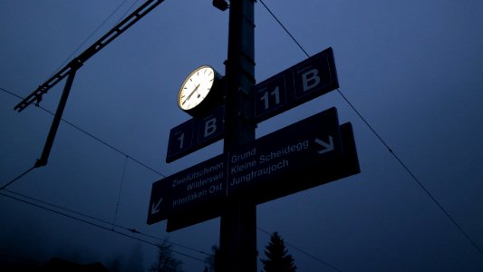 Switzerl, Morning, Station