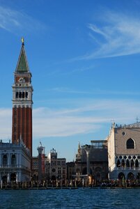 Piazza st mark's campanile photo