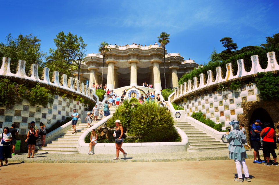 Barcelona, Park gell, Spain
