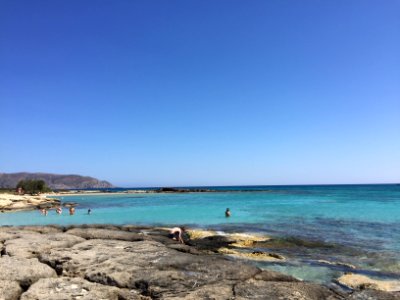 Elafonisi, Greece, Blue photo