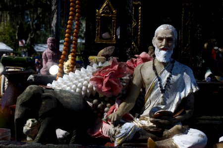 Thai temple, Shrine, Man photo