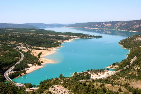 Lake of saintecroix, France, Lake
