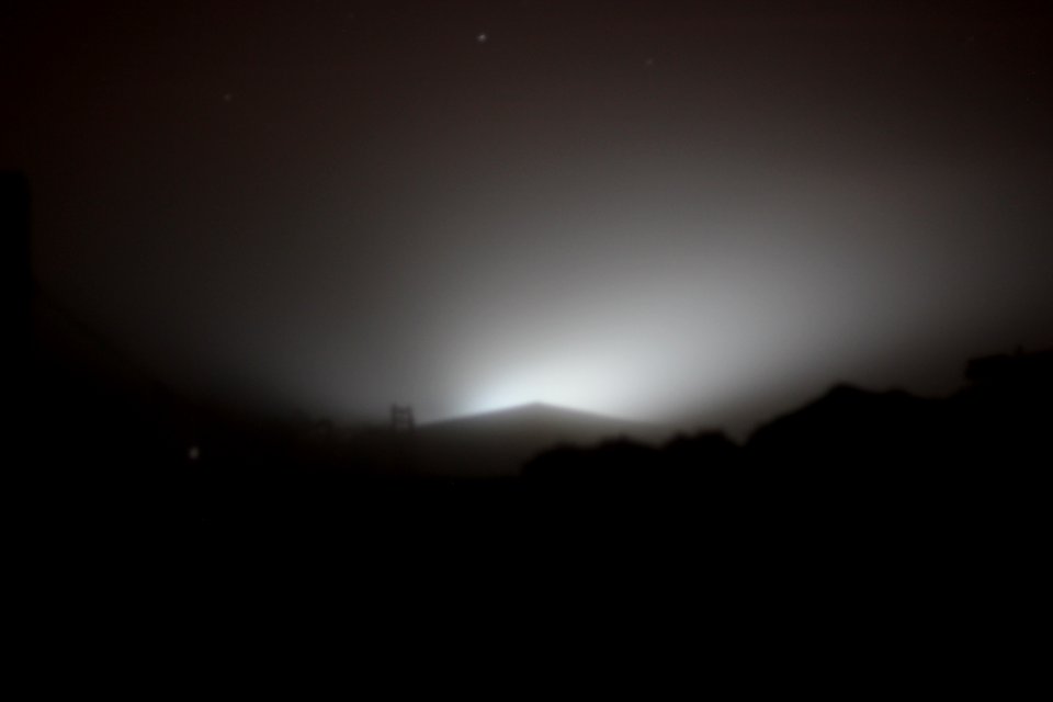 House, Fog, Light