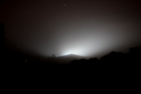 House, Fog, Light
