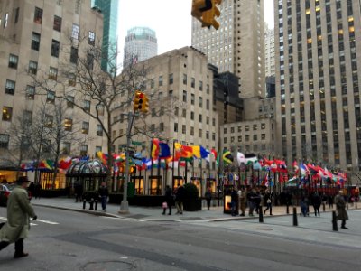 New york, Rockefeller center, United states photo