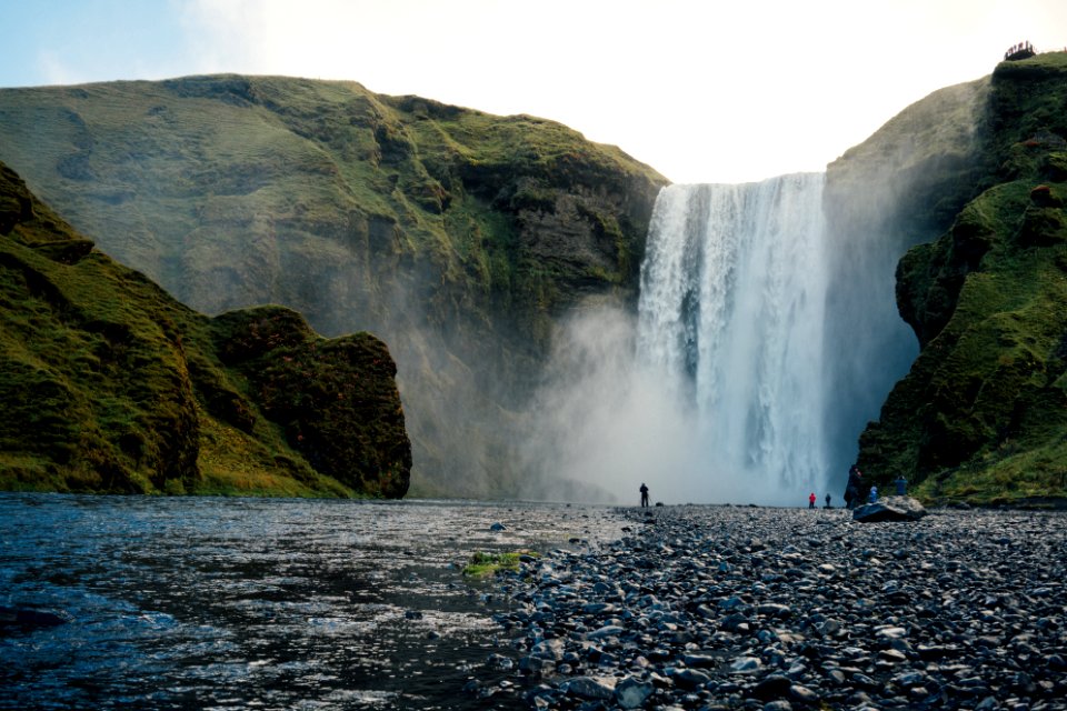 Skgafoss, Ijsland, Waterfall