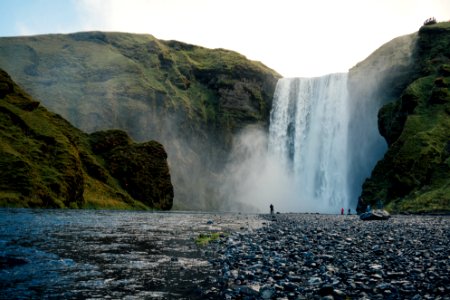 Skgafoss, Ijsland, Waterfall