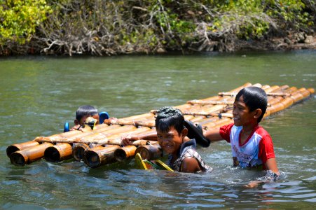 Play, Philippines, River photo