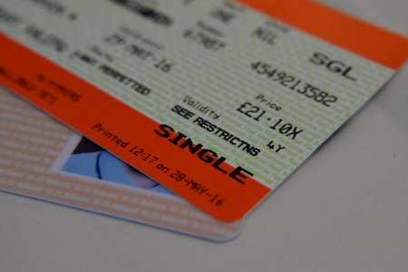 Ticket, Train, United kingdom