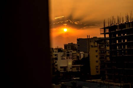 Hyderabad, India, Dusk photo