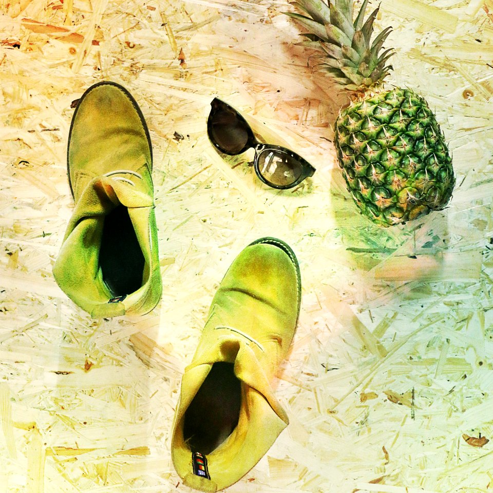 Yellow, Shoes, Wood
