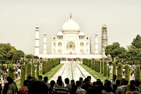 Taj mahal, Agra, India photo