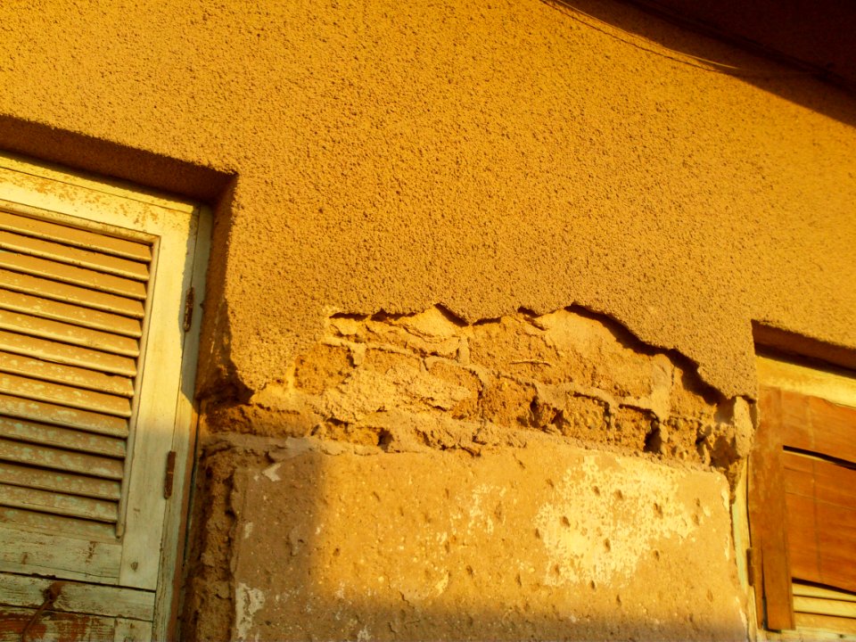 Saudi arabia, Old building, Broken wall