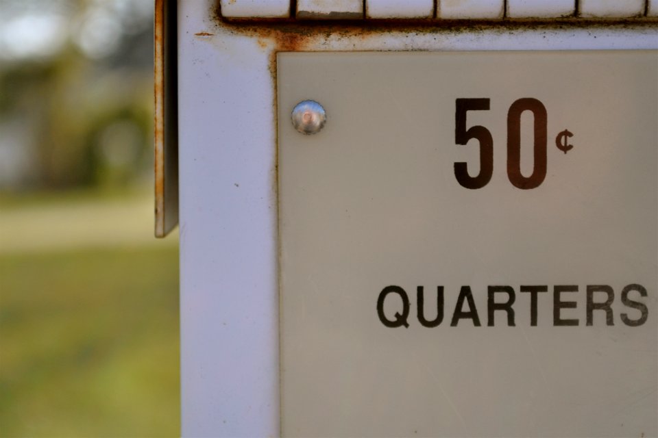 Newspaper box, Coins