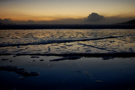 Dingle peninsula, Ireland, Waves