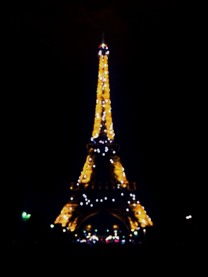 Paris, France, Night