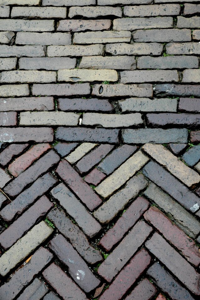 Historic center ground texture