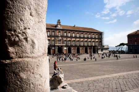 Napoli, Italy, Royal palace of naples