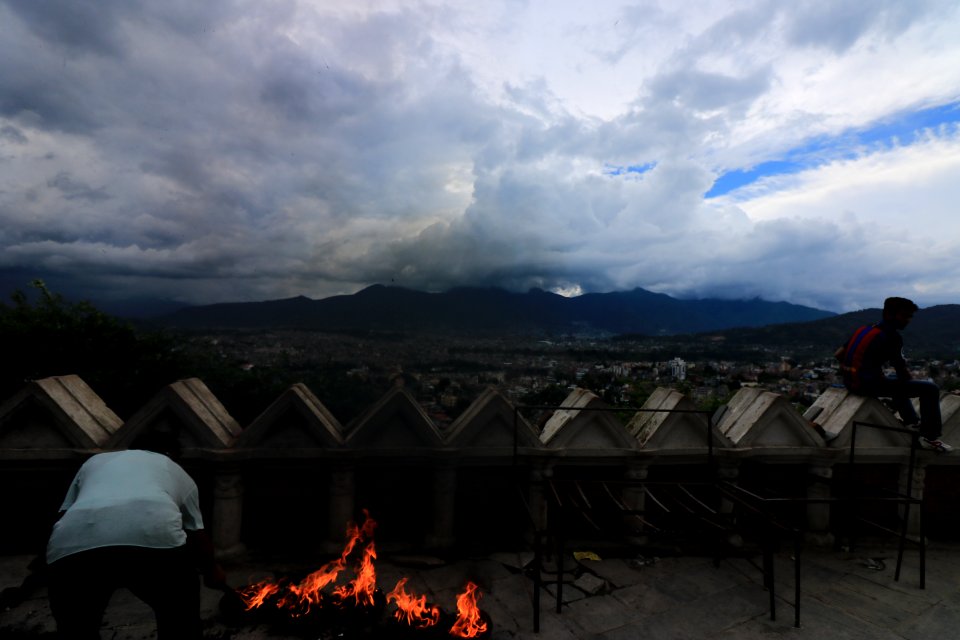 The monkey temple, Kirtipur, Nepal