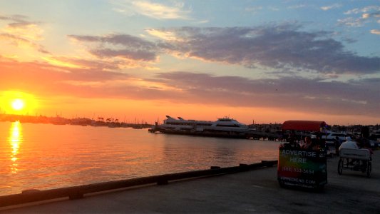 People, Portand, Sunset