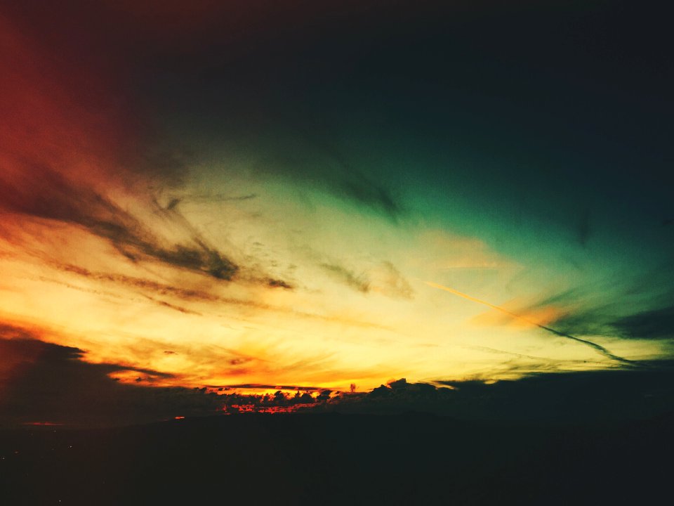 Scape, Clouds, Hollywood