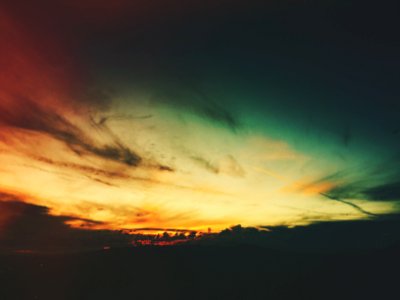 Scape, Clouds, Hollywood photo