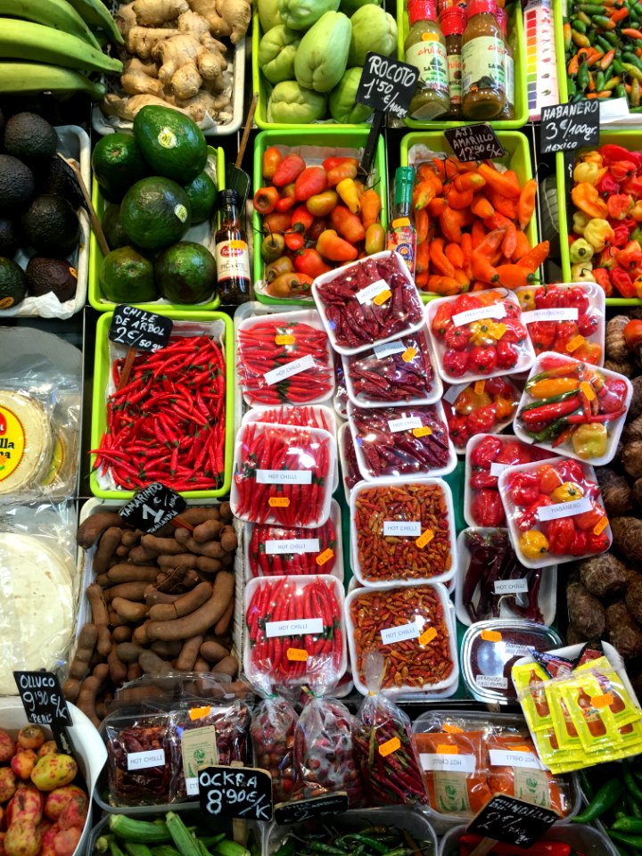 Mercado de la boqueria, Barcelona, Spain