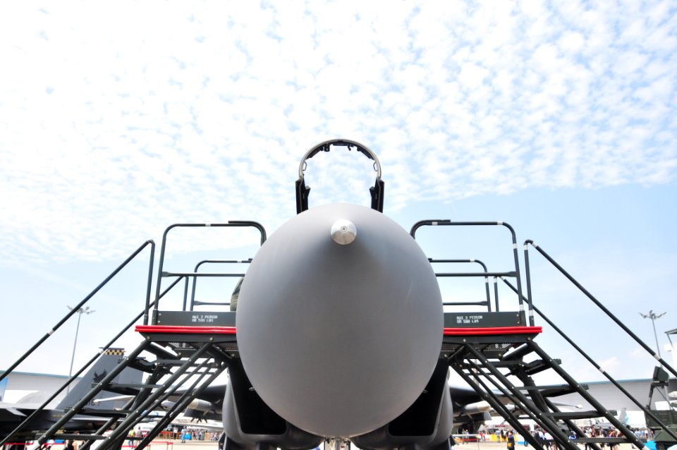 Singapore, Changi exhibition centre, Airshow