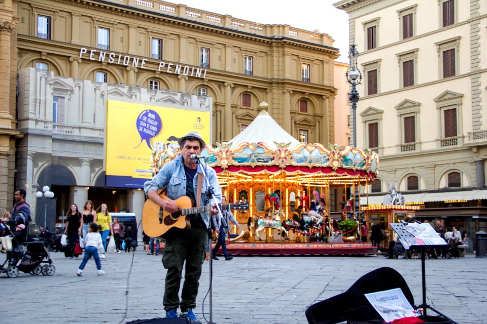 Florence, Italy, Carousel photo