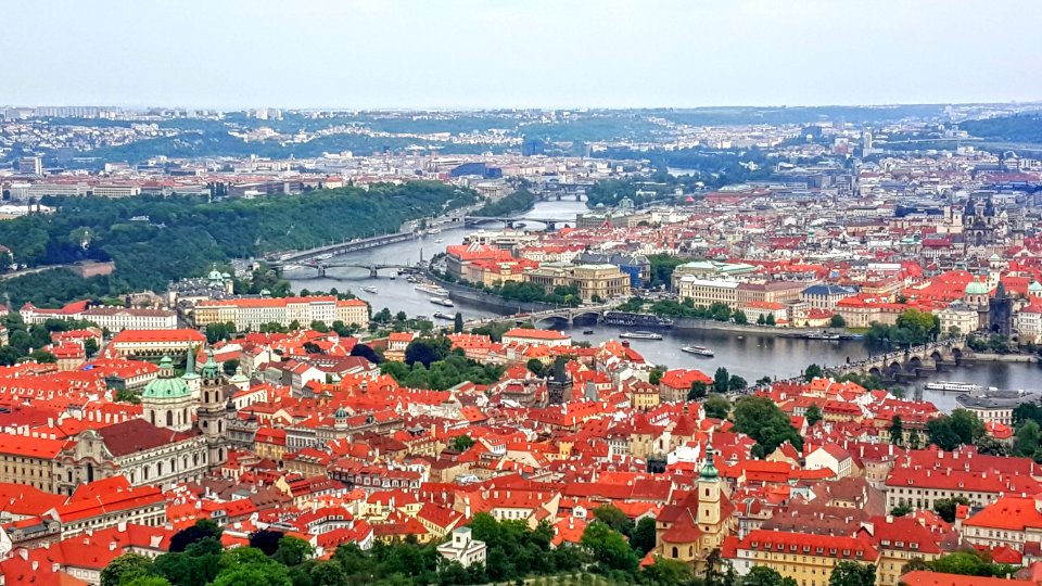Petrin tower, Prague, Czech republic