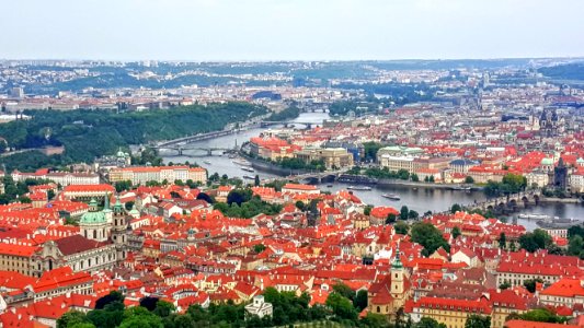 Petrin tower, Prague, Czech republic