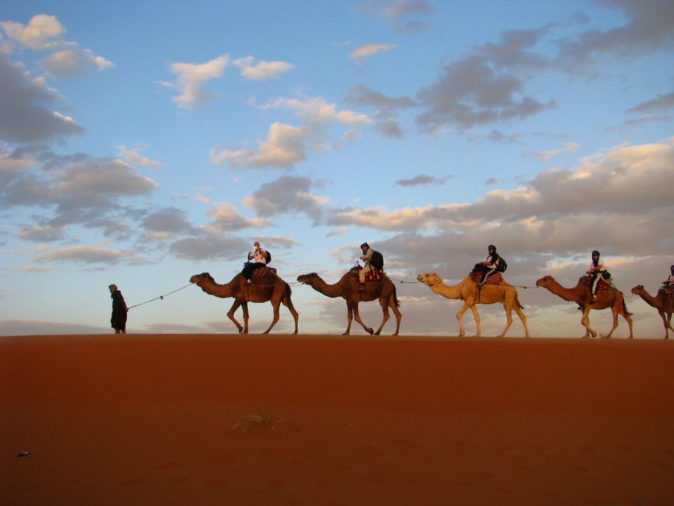 Morocco, Erg chebbi, Merzouga