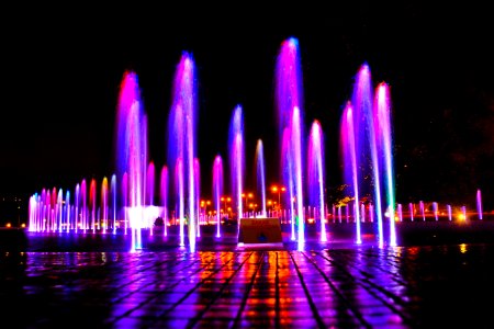 Warsaw, Poland, Night photo