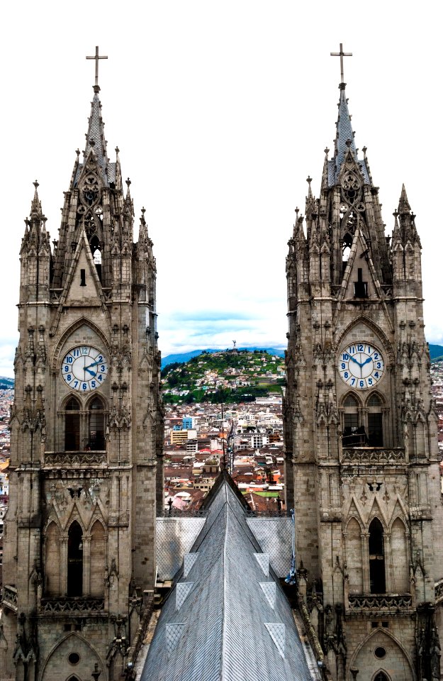 Quito, Ecuador, Basilica del voto nacional