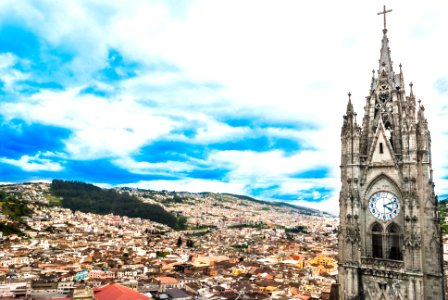 Quito, Ecuador, Basilica del voto nacional photo