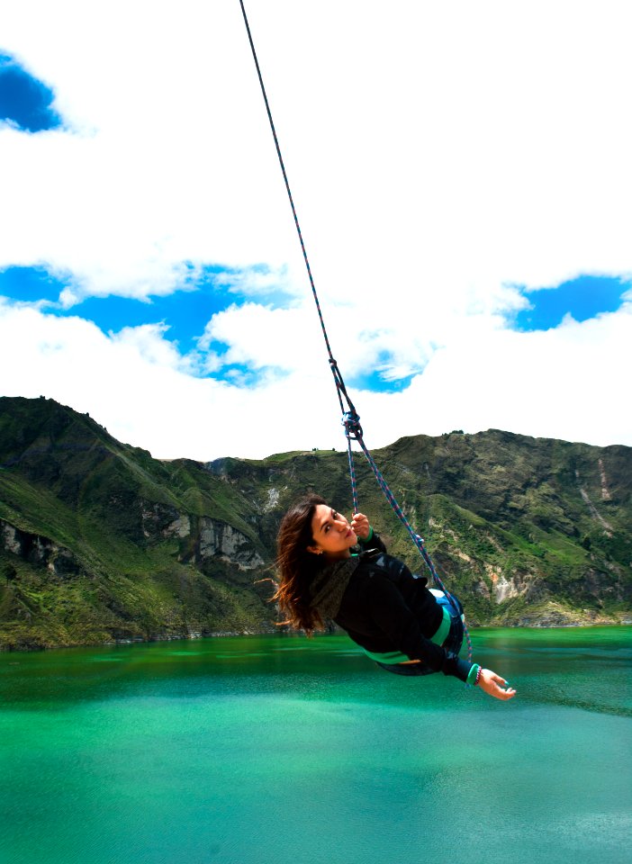 Quilotoa, Ecuador, Friends