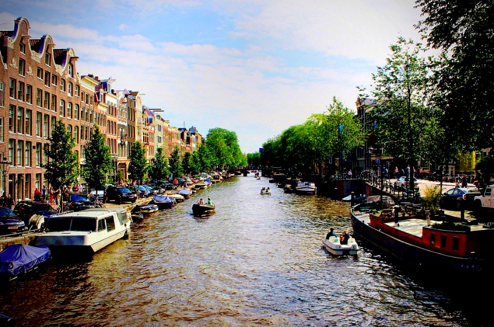 Amsterdam, Netherland, River photo