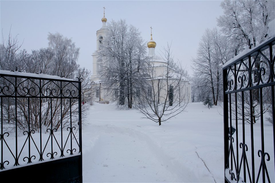 Russia, Ratmino, Sky in