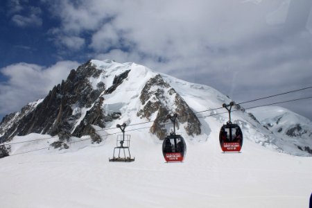Chamonix mont blanc station, Chamonix, France