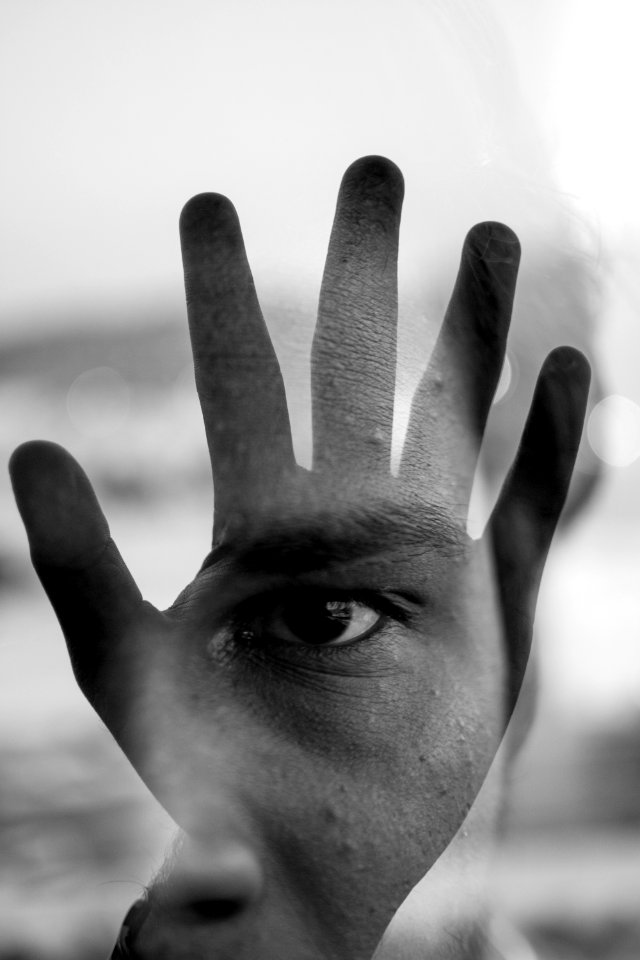 Eye, Double exposure, Portrait