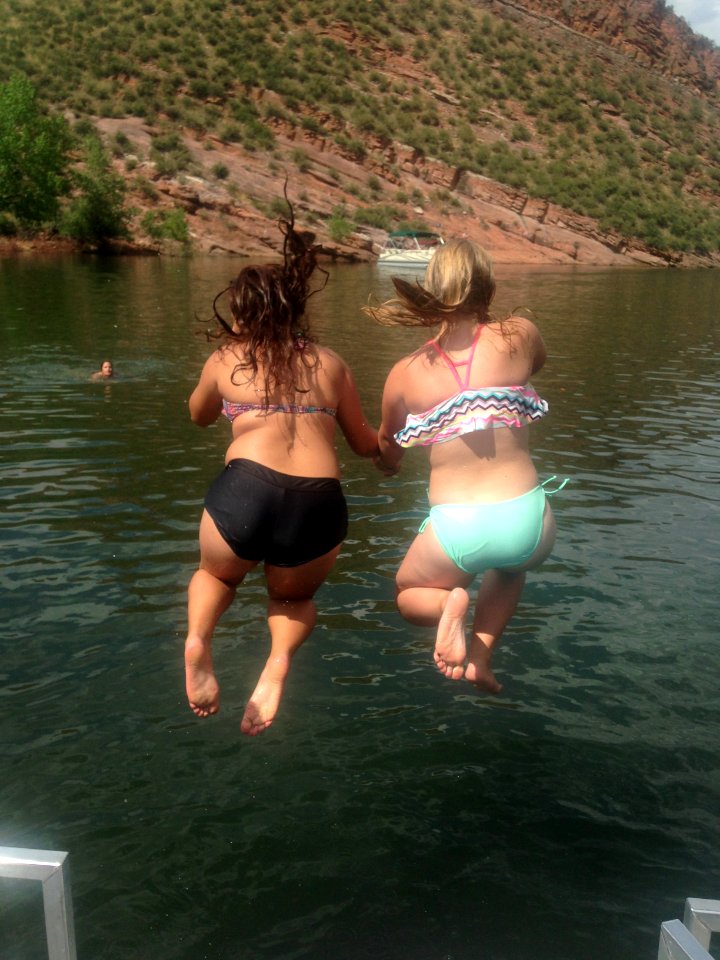 Lake, Swimming, Summer