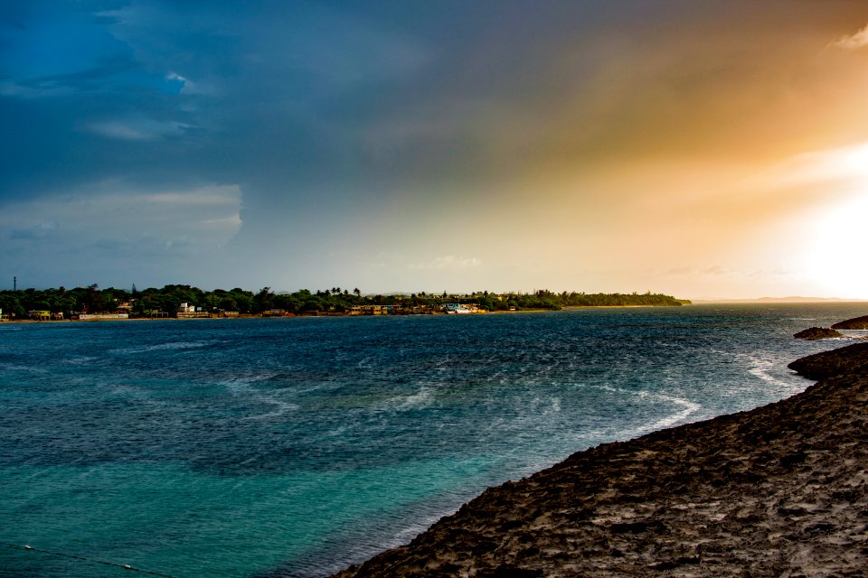 Sunset, Beach, Ocean