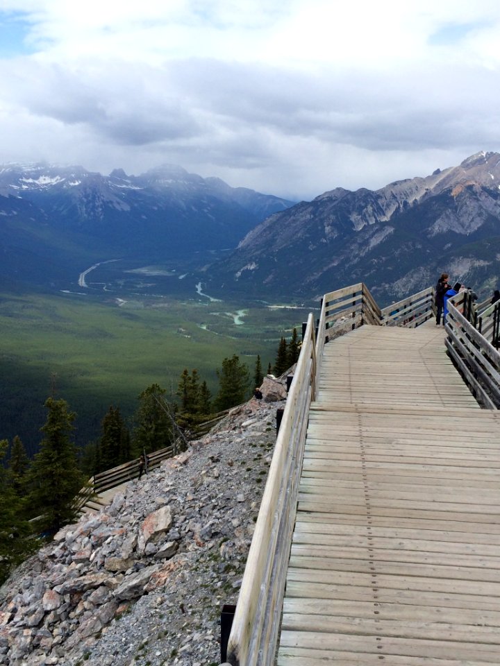 Sulphur mountain, Meteorological observatory building, Banff photo