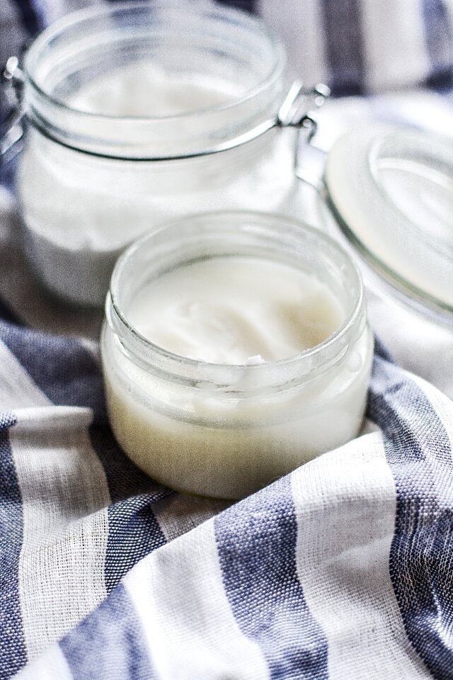 Glass jar natural