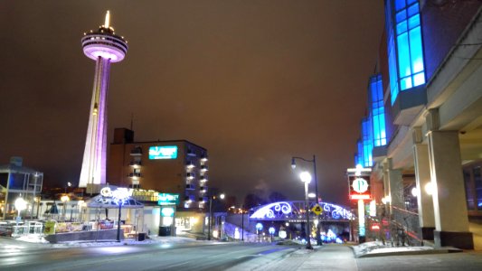 Fallsview boulevard, Niagara falls, Canada photo