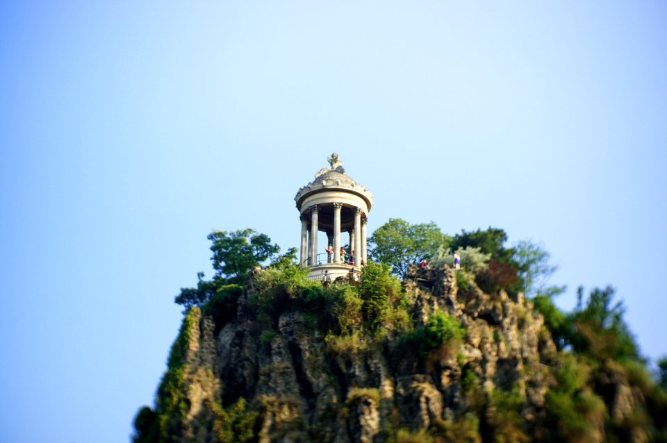 Paris, Parc des buttes chaumont, France