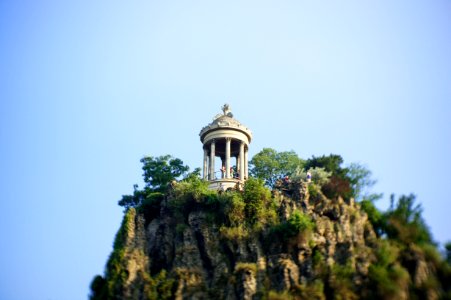 Paris, Parc des buttes chaumont, France